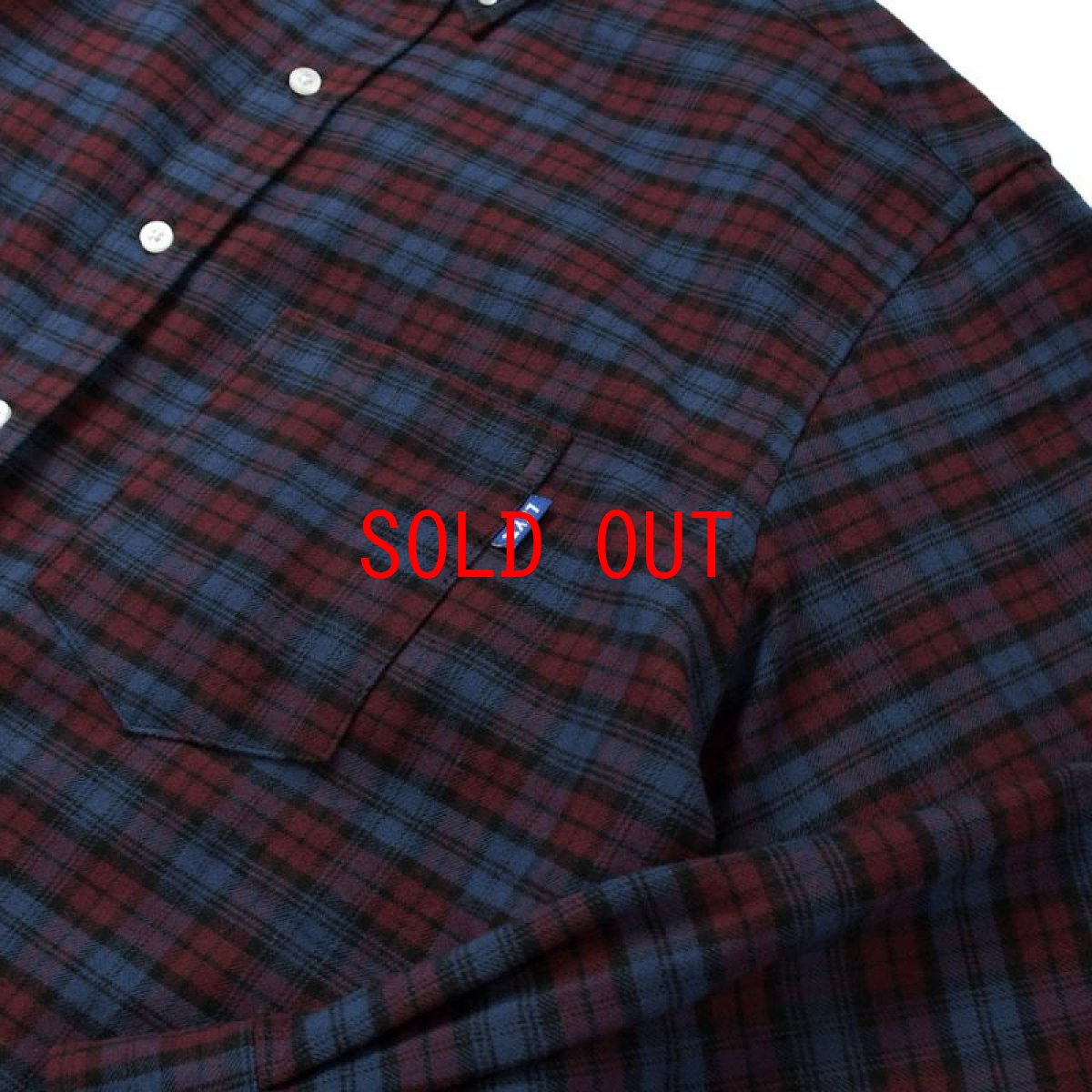 画像5: L Logo Big Silhouette Plaid L/S Shirt ロゴ プレイド チェック ビッグ シルエット 長袖 シャツ (5)