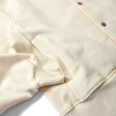 画像5: Classic L Logo Front US Cotton Snap Sweatshirt ロゴ スナップ ボタン スウェット シャツ Cream (5)
