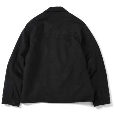 画像3: Wool Zip Work Jacket ウール ワーク ジャケット Black (3)