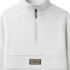 画像3: Downwind 1/4 Zip Pullover Sweat Shirts ダウンウィンドウ ハーフ ジップ プルオーバー スウェット シャツ Grey (3)