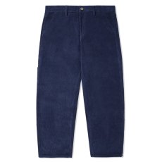 画像2: High Wale Cord Baggy Work Pants コーデュロイ バギー ワーク パンツ Navy (2)