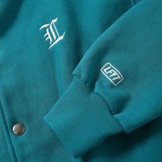 画像8: Classic L Logo Front US Cotton Snap Sweatshirt ロゴ スナップ ボタン スウェット シャツ Blue (8)