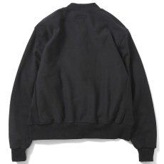 画像2: Classic L Logo Front US Cotton Snap Sweatshirt ロゴ スナップ ボタン スウェット シャツ Black (2)