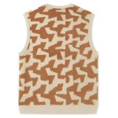 画像2: Mohair Knit Vest モヘア ニット ベスト Brown Tan (2)