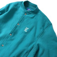 画像5: Classic L Logo Front US Cotton Snap Sweatshirt ロゴ スナップ ボタン スウェット シャツ Blue (5)