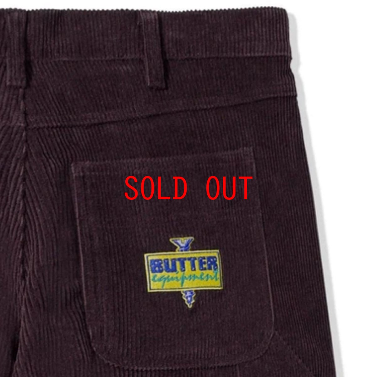 画像7: High Wale Cord Baggy Work Pants コーデュロイ バギー ワーク パンツ Palm Brown (7)