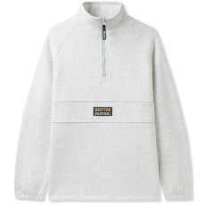 画像2: Downwind 1/4 Zip Pullover Sweat Shirts ダウンウィンドウ ハーフ ジップ プルオーバー スウェット シャツ Grey (2)