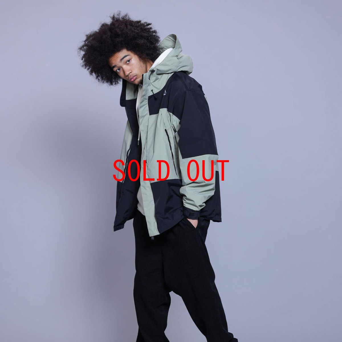 画像15: X-Treme Outdoor Logo 2Layer Mountain Parka マウンテン パーカー ジャケット Olive Green (15)