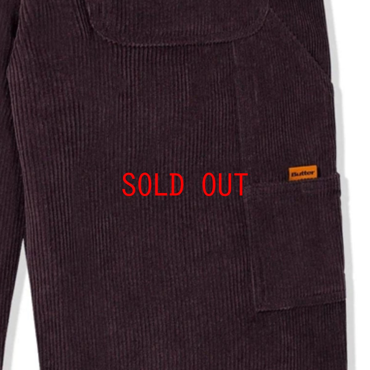 画像5: High Wale Cord Baggy Work Pants コーデュロイ バギー ワーク パンツ Palm Brown (5)