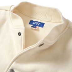 画像4: Classic L Logo Front US Cotton Snap Sweatshirt ロゴ スナップ ボタン スウェット シャツ Cream (4)