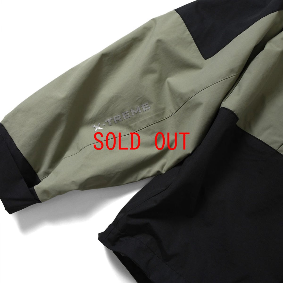 画像11: X-Treme Outdoor Logo 2Layer Mountain Parka マウンテン パーカー ジャケット Olive Green (11)