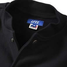 画像3: Classic L Logo Front US Cotton Snap Sweatshirt ロゴ スナップ ボタン スウェット シャツ Black (3)