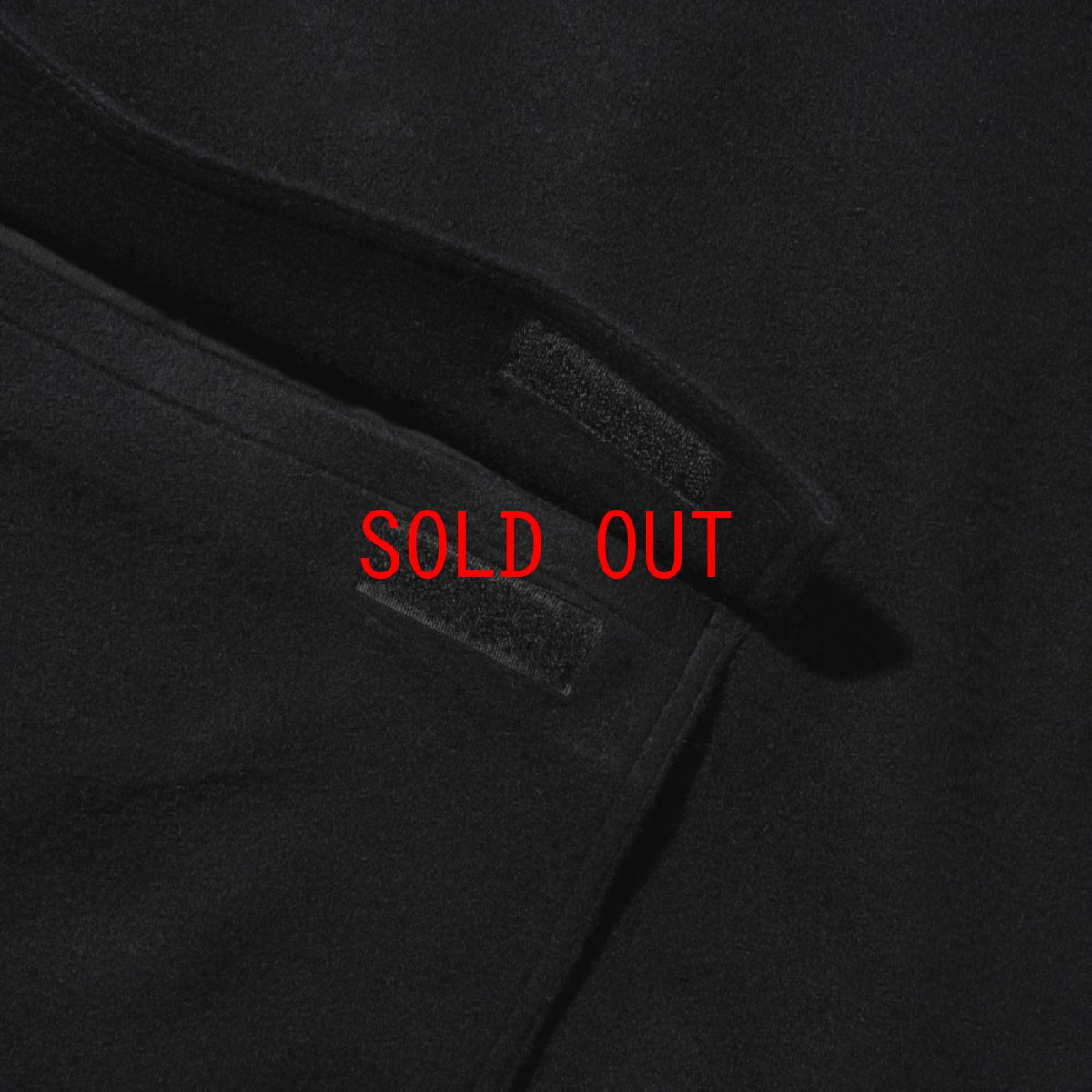 画像4: Gore Inside Out Pullover Sweat Hoodie Heavy Weight Fleece インサイド アウト フリース プルオーバー スウェット フーディー Black (4)