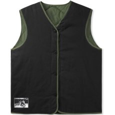 画像4: Gore Reversible Vest リバーシブル ベスト Olive Green Black (4)