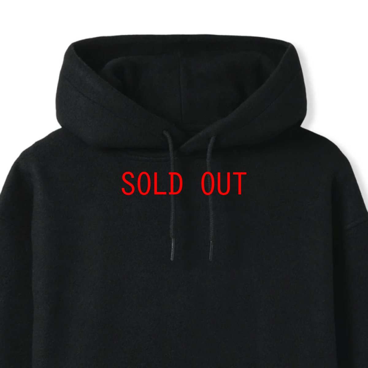 画像7: Gore Inside Out Pullover Sweat Hoodie Heavy Weight Fleece インサイド アウト フリース プルオーバー スウェット フーディー Black (7)