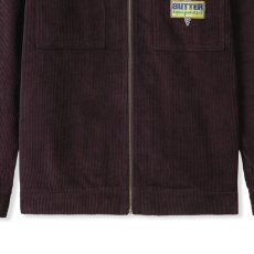 画像5: High Wale Cord Woker Overshirt コーデュロイ ワーカー オーバー シャツ ジャケット Dusty Plum Brown (5)