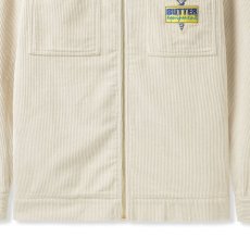 画像4: High Wale Cord Woker Overshirt コーデュロイ ワーカー オーバー シャツ ジャケット Bone White (4)