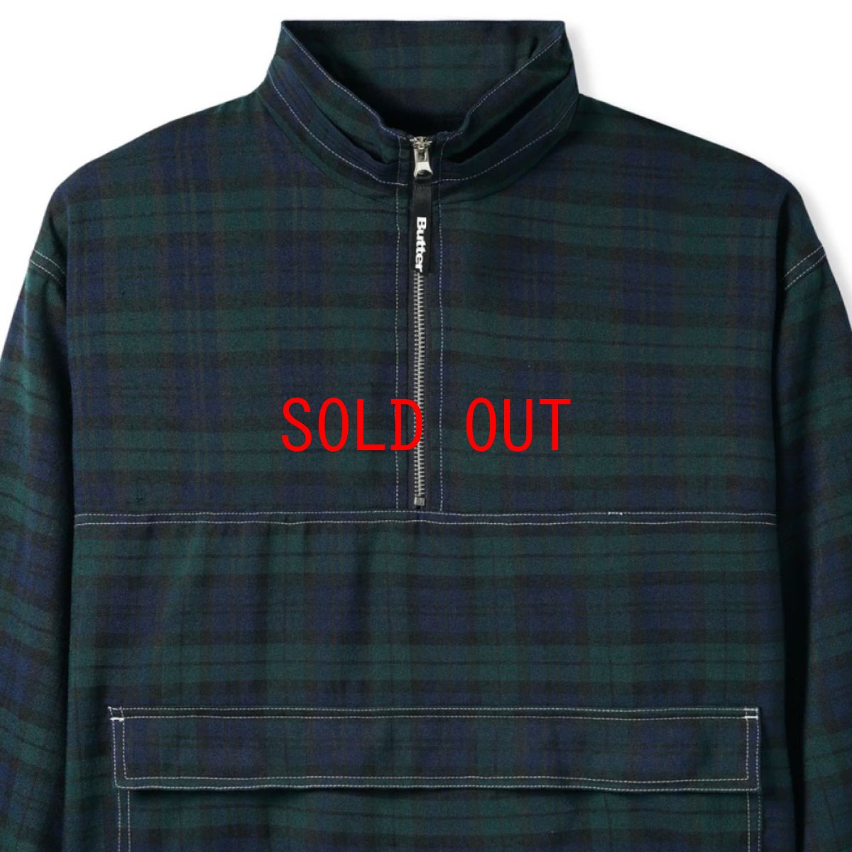 画像3: Spring Pullover Check Jacket スプリング チェック プルオーバー ジャケット Blackwatch (3)