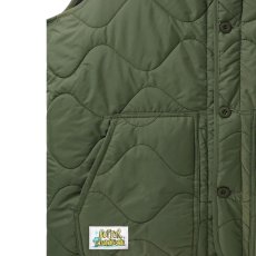 画像6: Gore Reversible Vest リバーシブル ベスト Olive Green Black (6)