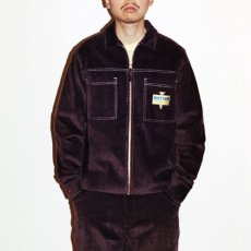 画像1: High Wale Cord Woker Overshirt コーデュロイ ワーカー オーバー シャツ ジャケット Dusty Plum Brown (1)