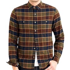 画像1: Rugged Flannel Check Shirt Slim Fit フランネル シャツ (1)