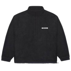 画像1: Polar Fleece Pullover フリース プルオーバー Black (1)