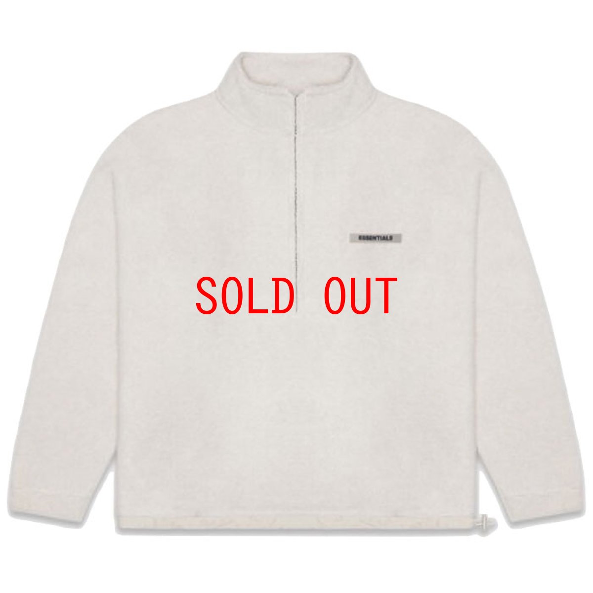 画像2: Polar Fleece Pullover フリース プルオーバー Natural White (2)