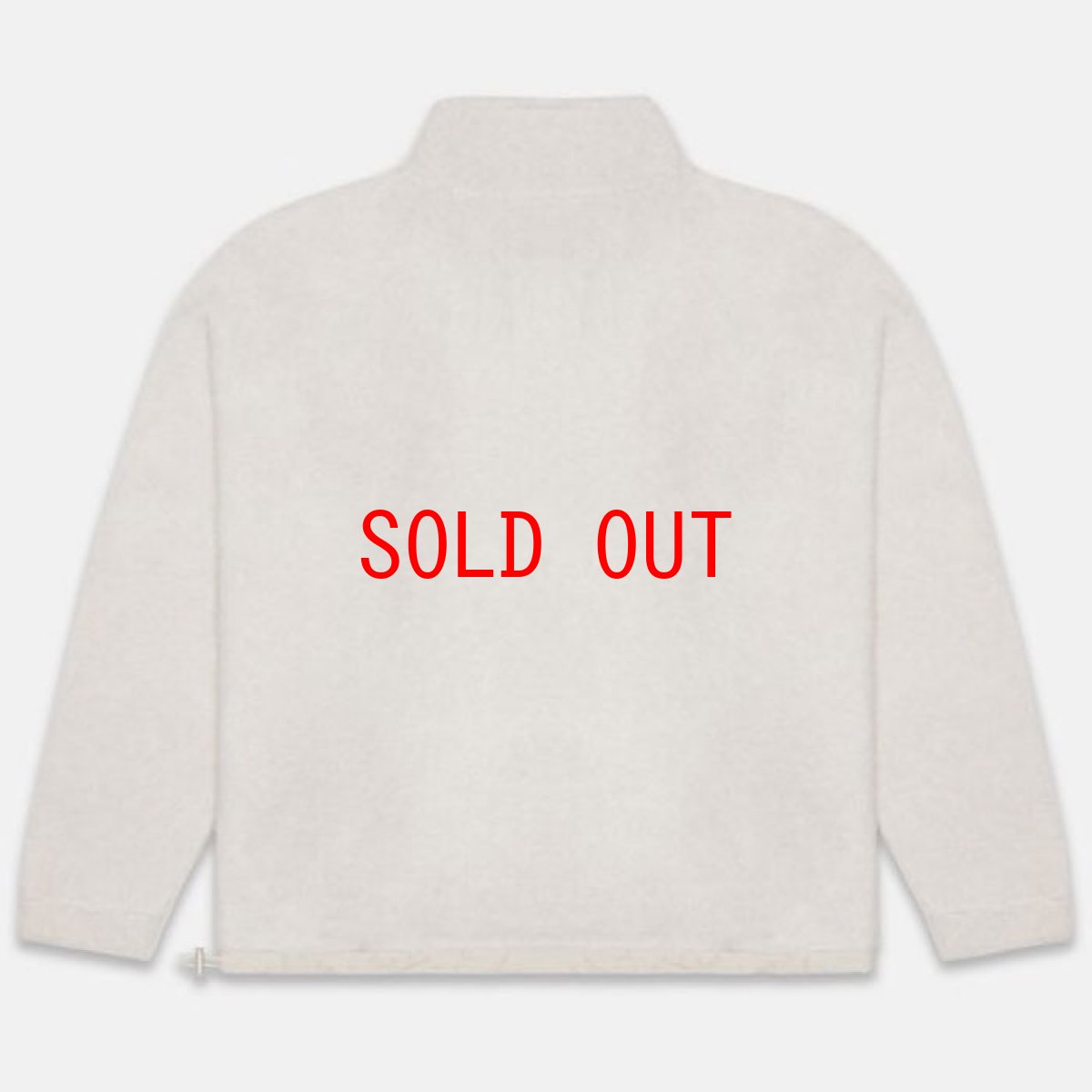 画像3: Polar Fleece Pullover フリース プルオーバー Natural White (3)