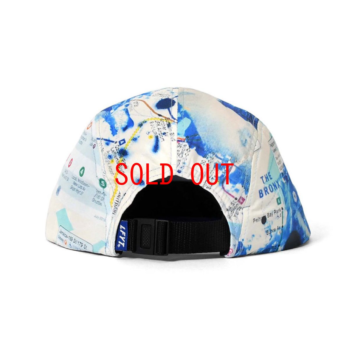画像4: × Stash Subway Map Camp Cap サブウェイ マップ キャンプ キャップ ハット 帽子 (4)