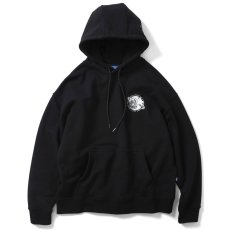 画像2: × Pop Smoke × S45 Faith Pullovee Hoodie ポップ・スモーク プルオーバー スウェット パーカー Black (2)