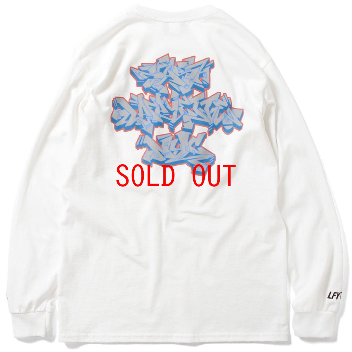 画像3: × Stash Piece L/S Tee スタッシュ 長袖 Tシャツ White (3)