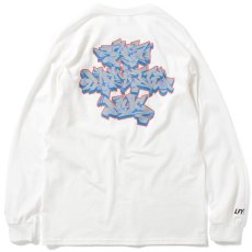 画像3: × Stash Piece L/S Tee スタッシュ 長袖 Tシャツ White (3)