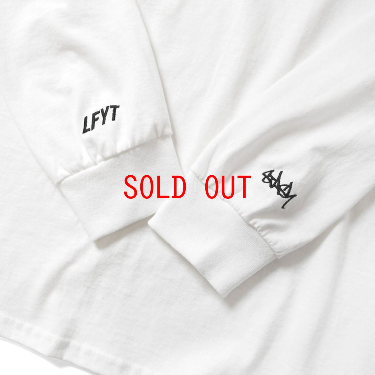 画像6: × Stash Piece L/S Tee スタッシュ 長袖 Tシャツ White (6)