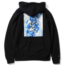 画像3: × Stash Subway Map Hooded Sweatshirt プルオーバー スウェット パーカー Black (3)