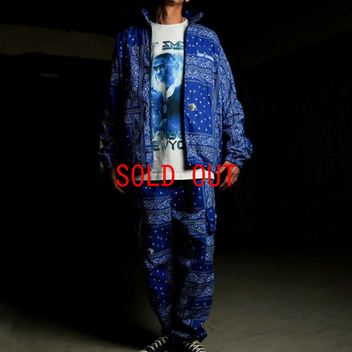 画像10: × Pop Smoke × S45 Woo Baby Track Pants ポップ・スモーク トラック パンツ Royal Blue (10)