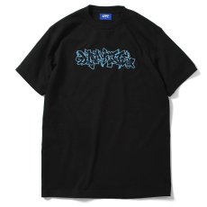 画像2: × Stash Outline Piece S/S Tee スタッシュ 半袖 Tシャツ Black (2)