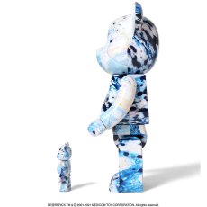 画像4: × Stash BE@RBRICK 100% ＆ 400% 2体セット Blue スタッシュ ベアブリック ブルー (4)