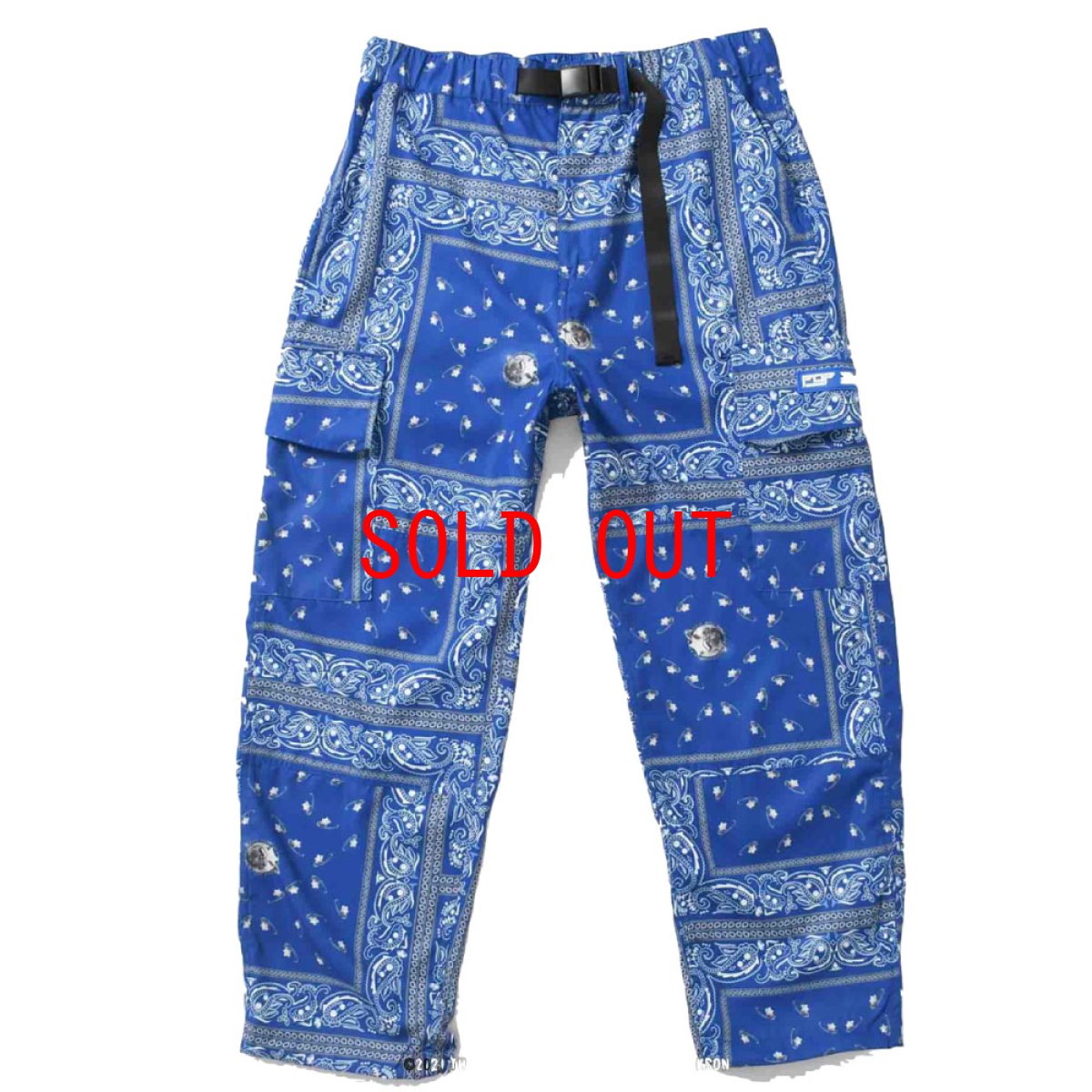 画像1: × Pop Smoke × S45 Woo Baby Track Pants ポップ・スモーク トラック パンツ Royal Blue (1)