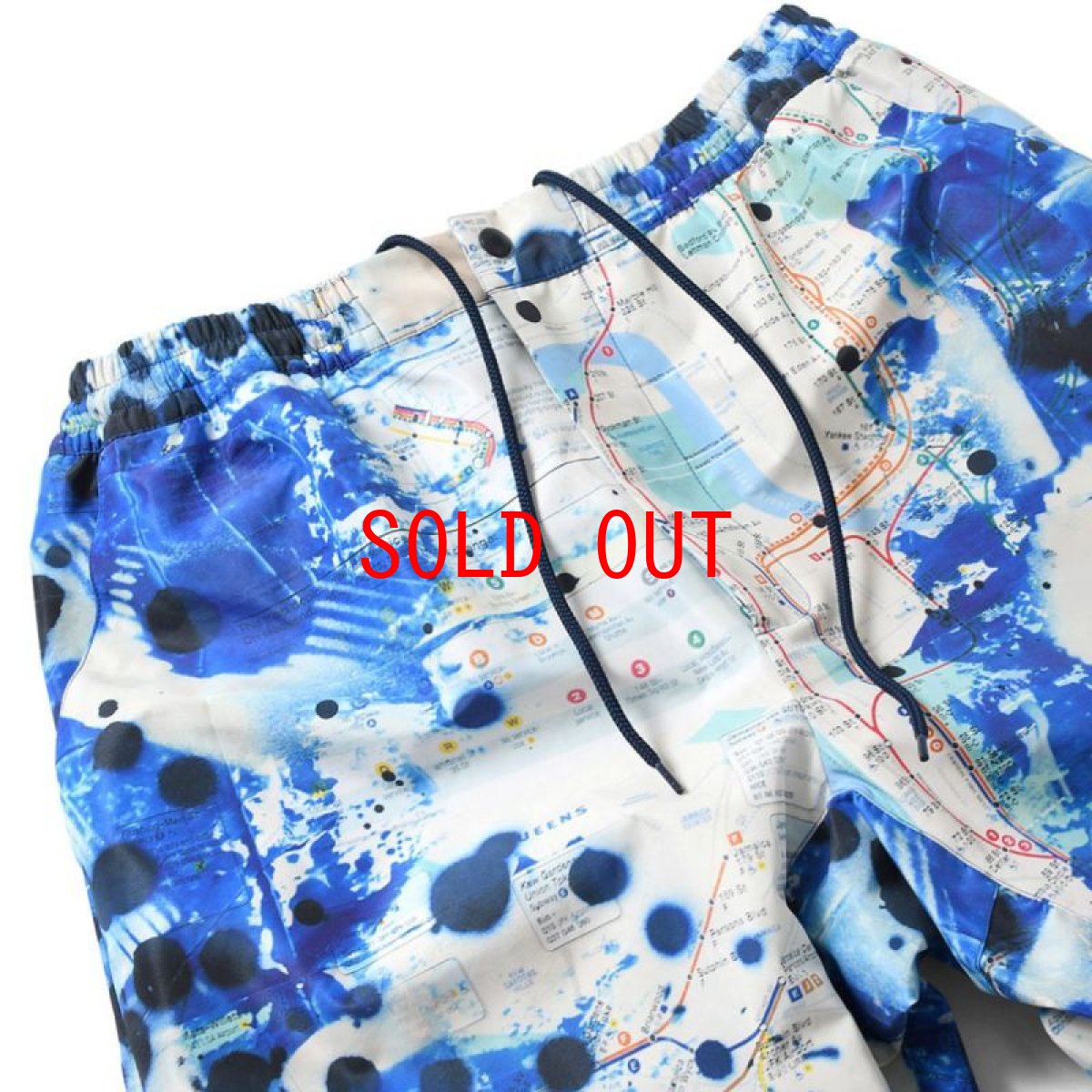 画像7: × Stash Subway Map 3Layer Nylon Pants スタッシュ サブウェイ ナイロン パンツ (7)