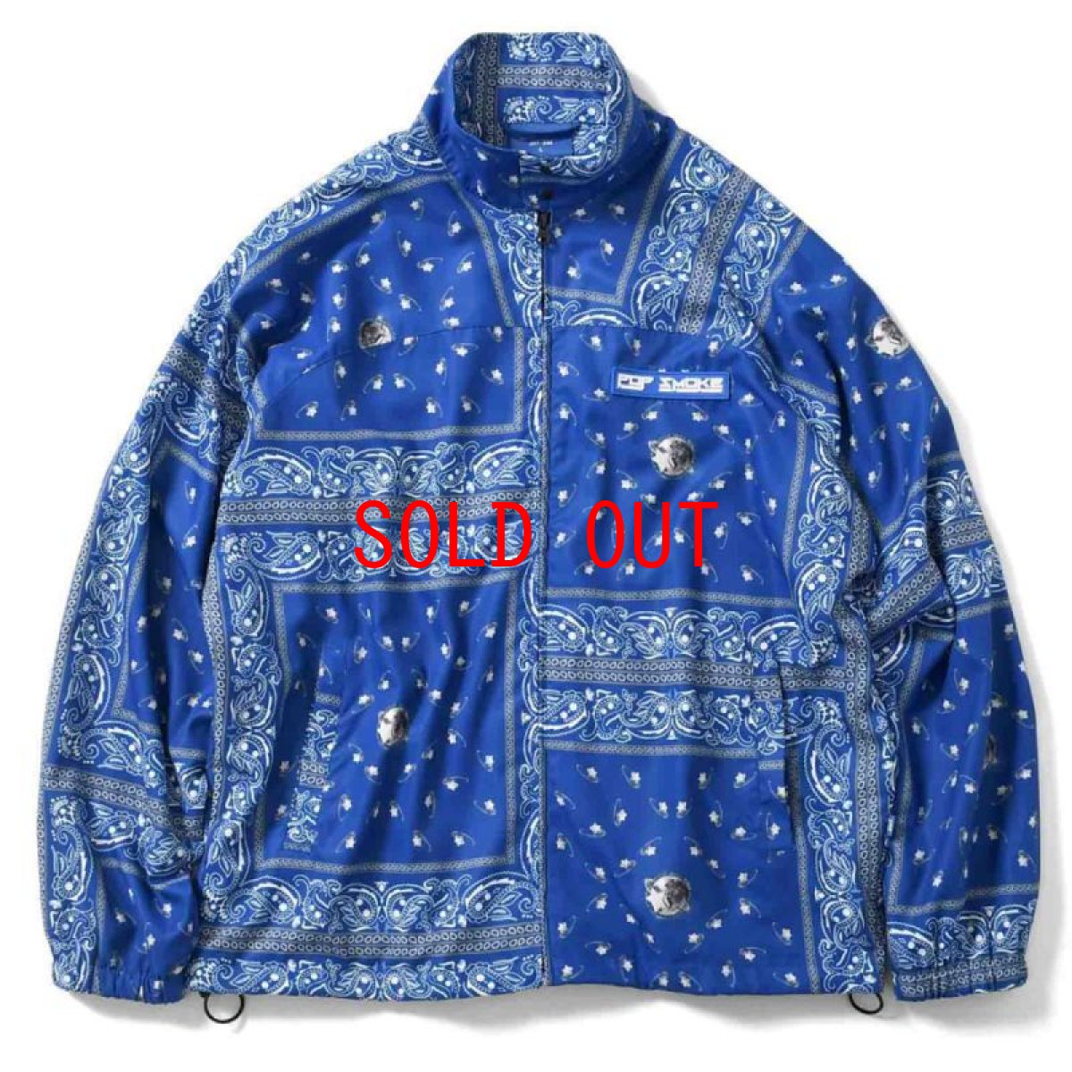 画像1: × Pop Smoke × S45 Woo Baby Track Jacket ポップ・スモーク トラック ジャケット Royal Blue (1)