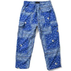 画像2: × Pop Smoke × S45 Woo Baby Track Pants ポップ・スモーク トラック パンツ Royal Blue (2)