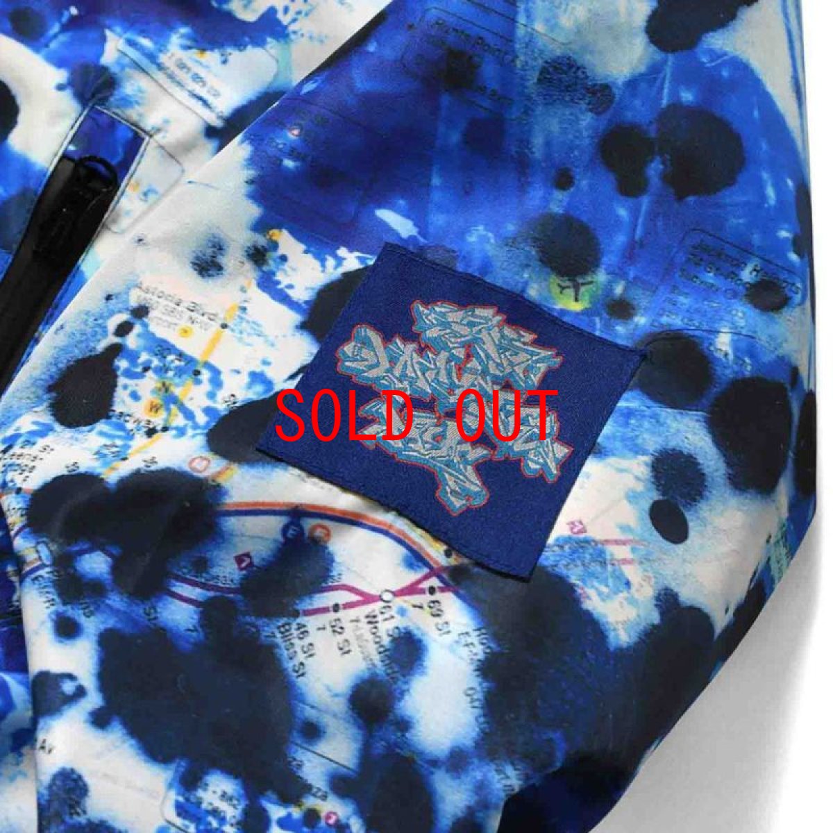 画像17: × Stash Subway Map 3Layer Nylon Jacket スタッシュ サブウェイ ナイロン ジャケット (17)