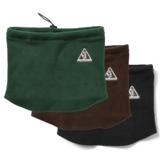 画像1: Outdoor Logo Fleece Neck Gaiter ネック ゲイター ウォーマー Brown Black Green (1)