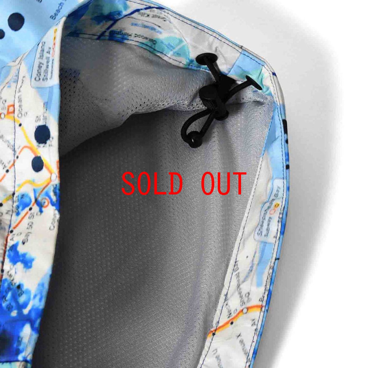 画像16: × Stash Subway Map 3Layer Nylon Jacket スタッシュ サブウェイ ナイロン ジャケット (16)