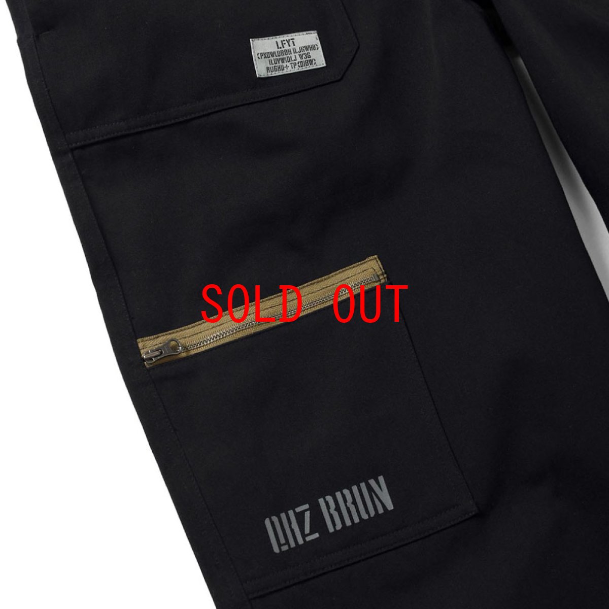 画像8: Military Code Cordura Flight Overalls ミリタリー コード コーデュラ フライト オーバーオール Black (8)