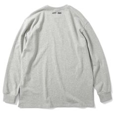 画像3: × Pop Smoke × S45 Woo L/S Tee ポップ・スモーク 長袖 Tシャツ Grey (3)