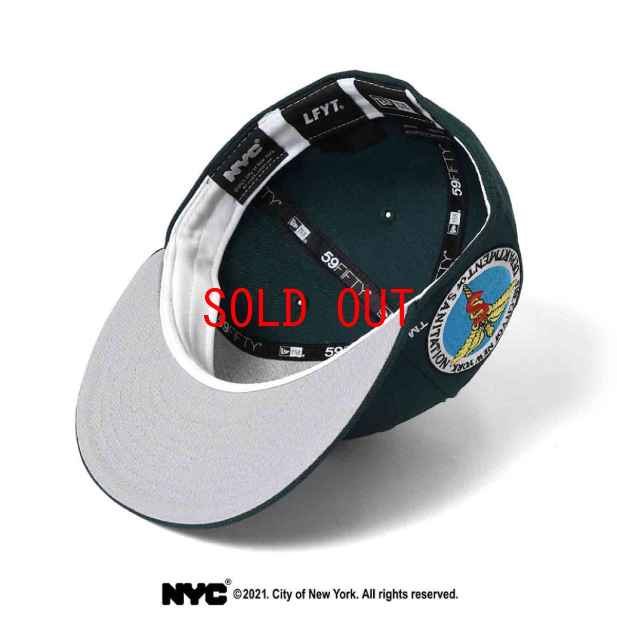 画像9: × New Era × DSNY LF Logo Community Services 59Fifty Fitted Cap ニューエラ キャップ 帽子 (9)