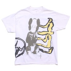 画像1: × Fragment Design × Kaws S/S Tee フラグメント カウズ 半袖 Tシャツ トラヴィス スコット 刺繍 White by Travis Scott (1)