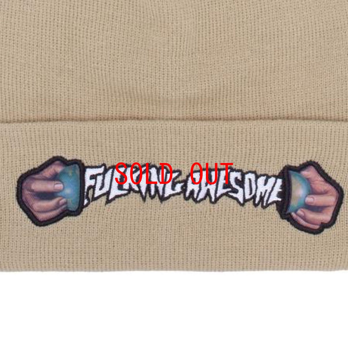 画像6: World Cup Cuff Beanie ロゴ ビーニー ニット キャップ 帽子 Black Kelly Green Sand Beige  (6)