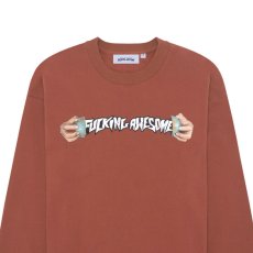 画像2: World Cup Crewneck Sweat Shirt クルーネック スウェット シャツ Burnt Orange Brown (2)